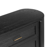 Tolle 6 Drawer Dresser, Drifted Matte Black by Four Hands-Furniture - Storage-High Fashion Home