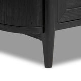 Tolle Nightstand, Drifted Matte Black by Four Hands-Furniture - Bedroom-High Fashion Home