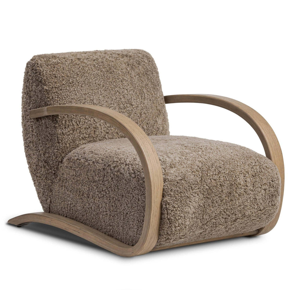 Burke Chair, Taupe by Four Hands-Furniture - Chair-High Fashion Home