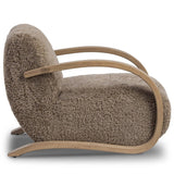 Burke Chair, Taupe by Four Hands-Furniture - Chair-High Fashion Home