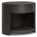 Bode Nightstand, Smoked Black by Four Hands-Furniture - Bedroom-High Fashion Home