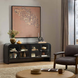 Breya Media Console, Black by Four Hands-Furniture - Storage-High Fashion Home