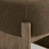 Kirby Stool, Sutton Olive by Four Hands-Furniture - Chairs-High Fashion Home