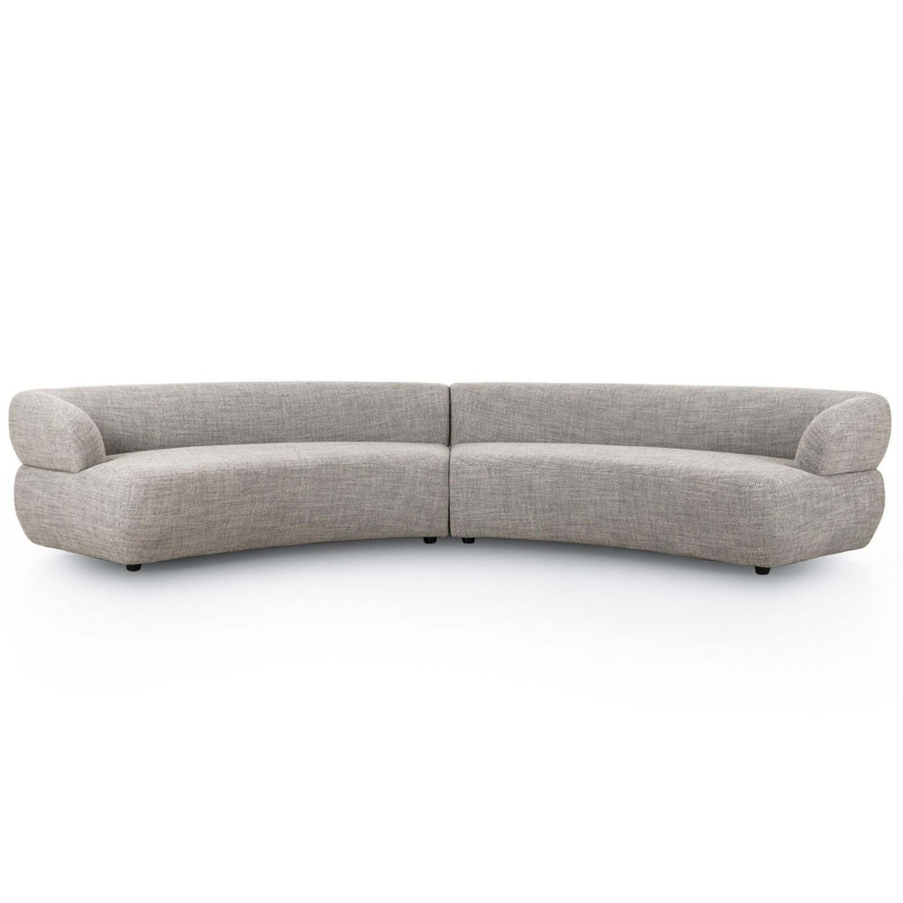 Belen 2-Piece Sectional, Thames Coal-Furniture - Sofas-High Fashion Home