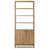 Tula Bookcase, Worn Oak by Four Hands-Furniture - Storage-High Fashion Home