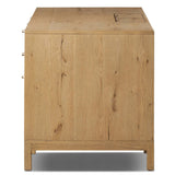 Tula Executive Desk, Worn Oak by Four Hands-Furniture - Office-High Fashion Home