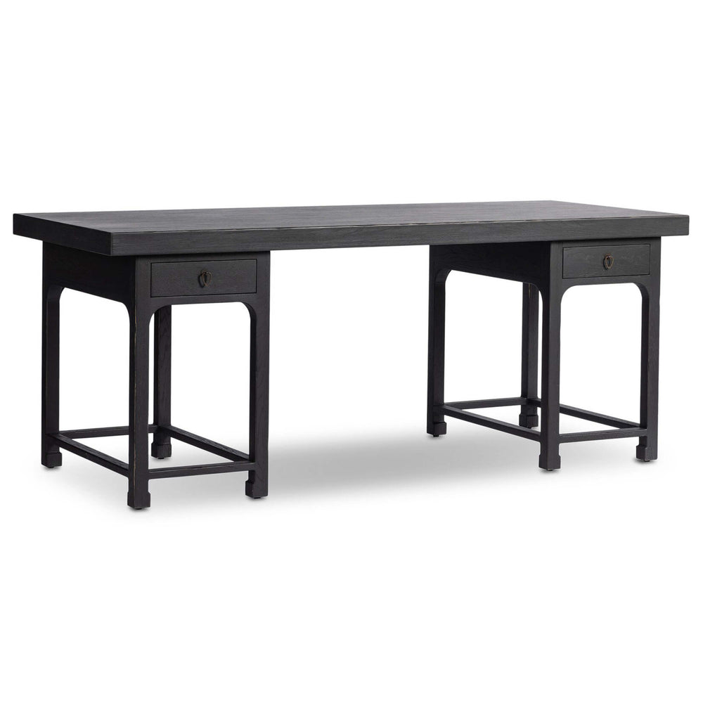 Avedon Desk, Aged Black by Four Hands
