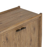 Glenview 4 Door Sideboard, Weathered Oak by Four Hands-Furniture - Storage-High Fashion Home