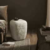 Cirri End Table, Lunar by Four Hands-Furniture - Accent Tables-High Fashion Home