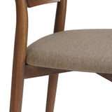 Grady Dining Chair, Alcala Taupe, Set of 2 by Four Hands-Furniture - Dining-High Fashion Home