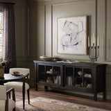 Tuscola Sideboard, Smoked Black by Four Hands-Furniture - Storage-High Fashion Home