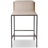 Elba Stool, Alcala Wheat by Four Hands-Furniture - Dining-High Fashion Home