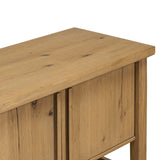 Dalton Media Console, Aged Natural by Four Hands-Furniture - Storage-High Fashion Home