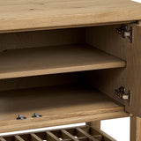Dalton Media Console, Aged Natural by Four Hands-Furniture - Storage-High Fashion Home