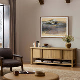 Dalton Media Console, Aged Natural by Four Hands-Furniture - Storage-High Fashion Home