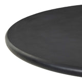 Brixton Outdoor Round Dining Table, Distressed Bronze by Four Hands-Furniture - Dining-High Fashion Home
