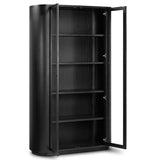 Pilar Cabinet, Charcoal by Four Hands-Furniture - Storage-High Fashion Home