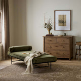 Rakesh Chaise, Surrey Olive by Four Hands-Furniture - Chair-High Fashion Home