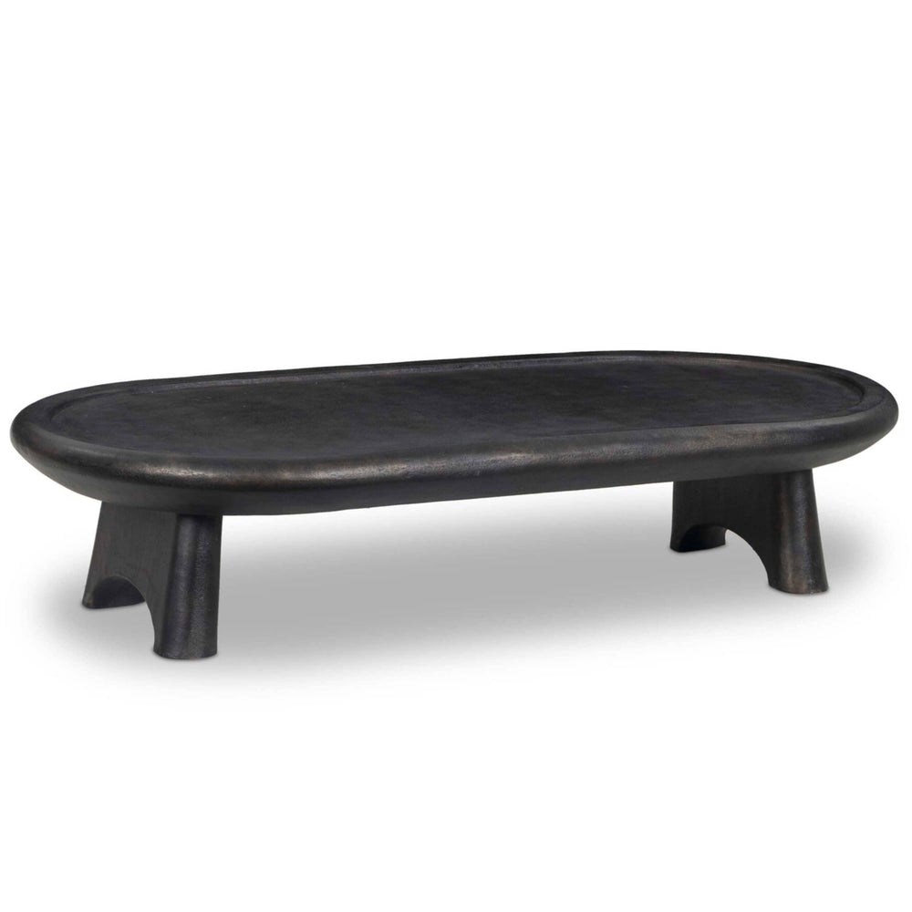 Varo Outdoor Coffee Table, Distressed Bronze by Four Hands-Furniture - Accent Tables-High Fashion Home