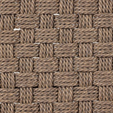 Moxie Outdoor Bench, Dark Textured Woven by Four Hands-Furniture - Chair-High Fashion Home
