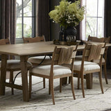 Tova Dining Chair, Bergamo Parchment/Light Buff, Set of 2 by Amber Lewis x Four Hands-Furniture - Dining-High Fashion Home