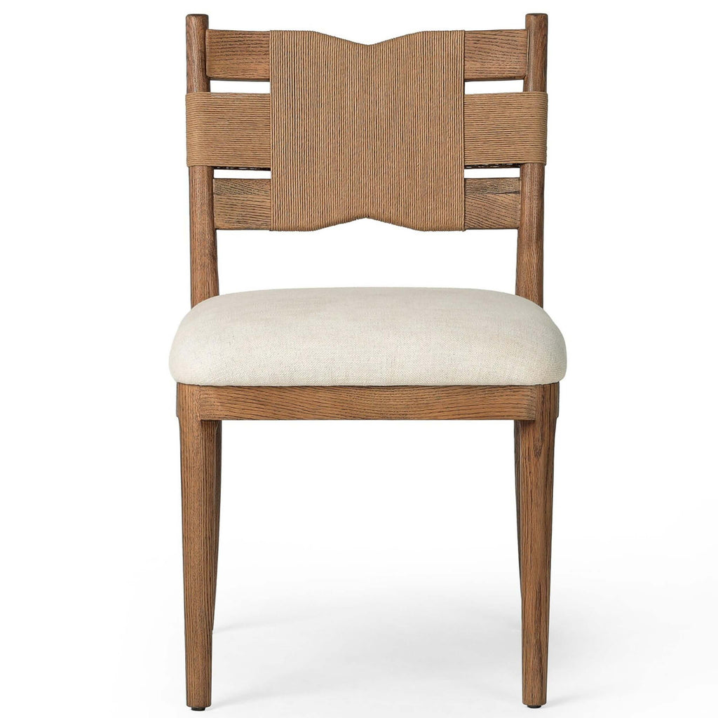 Tova Dining Chair, Bergamo Parchment/Light Buff, Set of 2 by Amber