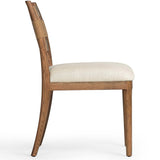 Tova Dining Chair, Bergamo Parchment/Light Buff, Set of 2 by Amber Lewis x Four Hands-Furniture - Dining-High Fashion Home