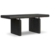 Cleo Desk, Worn Black by Four Hands-Furniture - Office-High Fashion Home