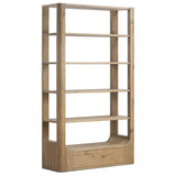 Lloyd Bookcase, Aged Natural by Four Hands-Furniture - Storage-High Fashion Home