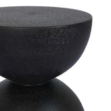 Kolina End Table, Black by Four Hands-Furniture - Accent Tables-High Fashion Home