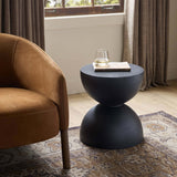 Kolina End Table, Black by Four Hands-Furniture - Accent Tables-High Fashion Home