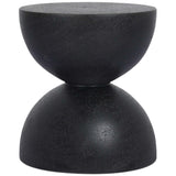 Kolina End Table, Black by Four Hands-Furniture - Accent Tables-High Fashion Home