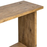 Zeno Console Table, Distressed Blonde by Amber Lewis x Four Hands-Furniture - Accent Tables-High Fashion Home