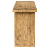 Zeno Console Table, Distressed Blonde by Amber Lewis x Four Hands-Furniture - Accent Tables-High Fashion Home