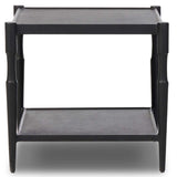 Augusta End Table, Textured Iron by Amber Lewis x Four Hands-Furniture - Accent Tables-High Fashion Home