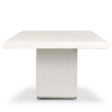 Avila Outdoor Rectangular Dining Table, Aged White by Amber Lewis x Four Hands-Furniture - Dining-High Fashion Home