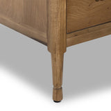Franny 3 Drawer Chest, Saddle Brown by Amber Lewis x Four Hands-Furniture - Storage-High Fashion Home