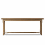 Edison Console Table, Worn Oak by Amber Lewis x Four Hands-Furniture - Accent Tables-High Fashion Home