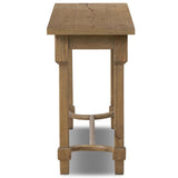 Edison Console Table, Worn Oak by Amber Lewis x Four Hands-Furniture - Accent Tables-High Fashion Home