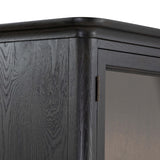 Sussex Wide Cabinet, Smoked Black by Amber Lewis x Four Hands-Furniture - Storage-High Fashion Home