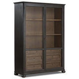Sussex Wide Cabinet, Smoked Black by Amber Lewis x Four Hands-Furniture - Storage-High Fashion Home