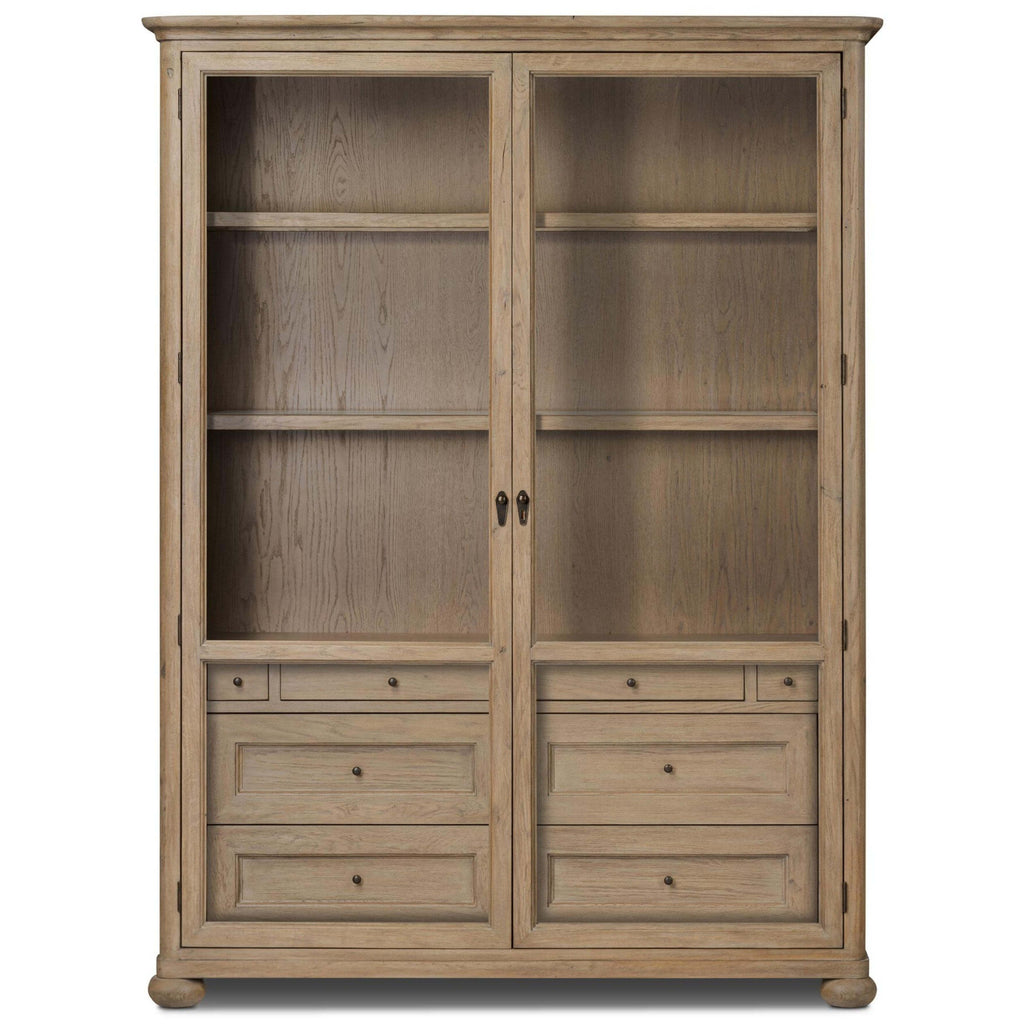 Sussex Wide Cabinet, Drifted Oak by Amber Lewis x Four Hands