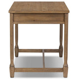 Bari Desk, Weathered Oak by Amber Lewis x Four Hands-Furniture - Office-High Fashion Home