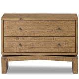 Matthes Nightstand, Sierra Rustic Natural by Four Hands-Furniture - Bedroom-High Fashion Home