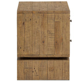 Matthes Nightstand, Sierra Rustic Natural by Four Hands-Furniture - Bedroom-High Fashion Home