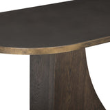 Maly Console Table, Coffee by Four Hands-Furniture - Accent Tables-High Fashion Home