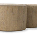 Ingrid Coffee Table, Cappuccino Marble by Four Hands-Furniture - Accent Tables-High Fashion Home