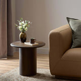 Stuart End Table, Aged Belgium Bleach by Four Hands-Furniture - Accent Tables-High Fashion Home
