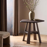 Brennon End Table, Aged Belgium by Four Hands-Furniture - Accent Tables-High Fashion Home