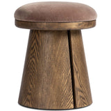 Bea Accent Stool, Monte Mushroom by Four Hands-Furniture - Chair-High Fashion Home